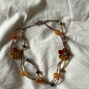 Flower necklace